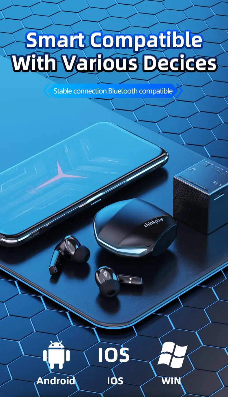 Lenovo GM2 Pro Bluetooth 5.3 Earphones Sports Headset Wireless